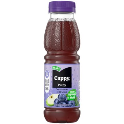 КАПИ ПЪЛПИ БОРОВИНКА И ЯБЪЛКА 0.33л/12