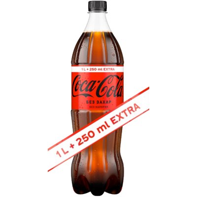 КОКА КОЛА ЗИРО 1.25л РЕТ/6