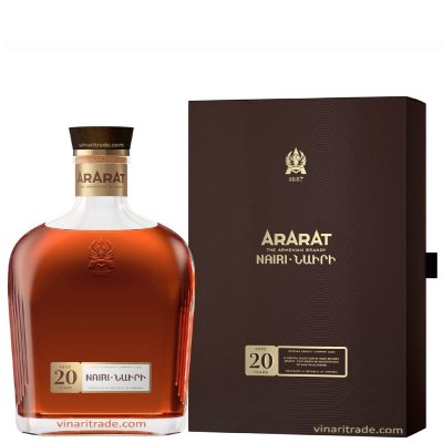 АРМЕНСКО БРЕНДИ АРАРАТ НАЙРИ 20 год. 0.7л